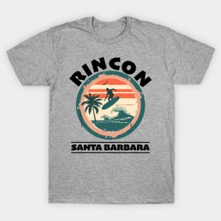 Rincon - Santa Barbara (with Black Lettering) T-Shirt